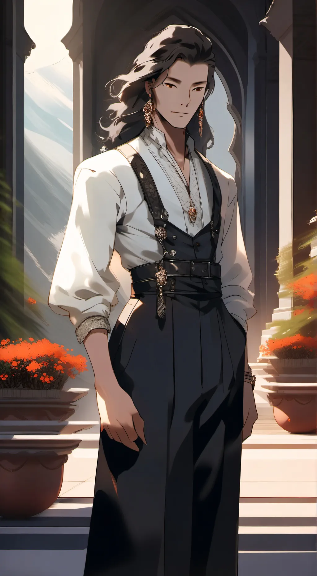 ai character: Idk x background