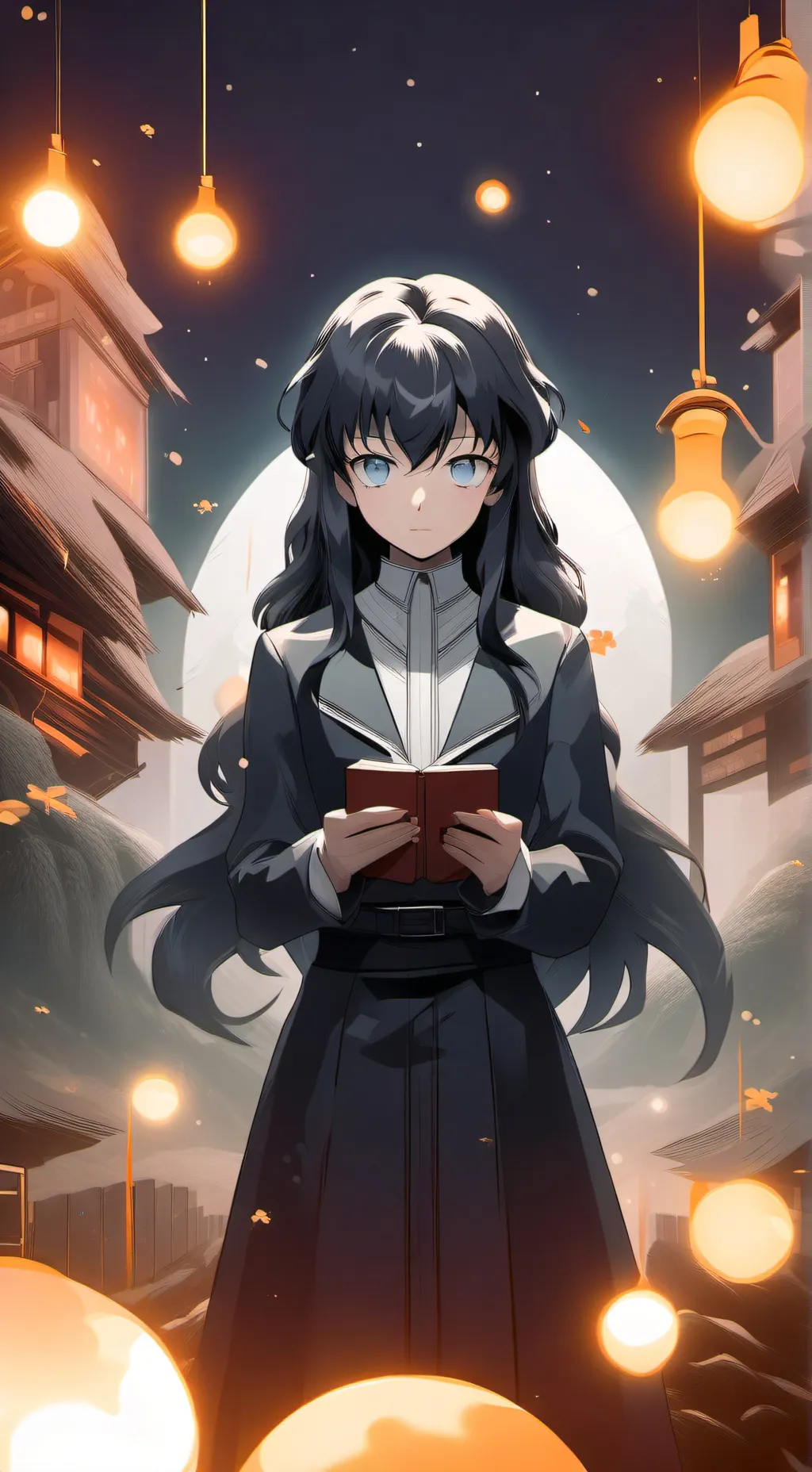ai character: muichiro tokito  background