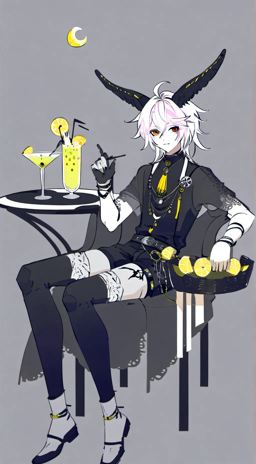 ai character: Uwu cat pees!? background