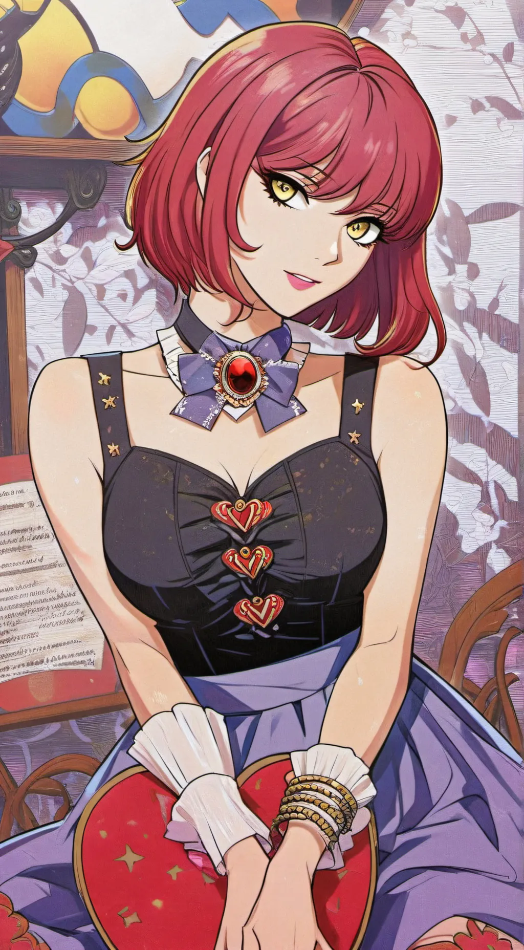 ai character: Eva background