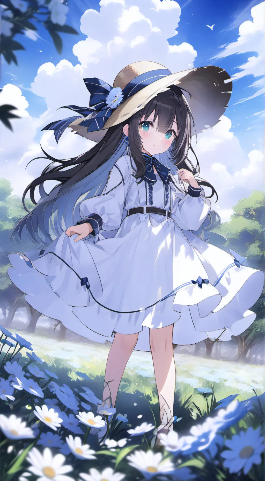 ai character: Anakt Garden background