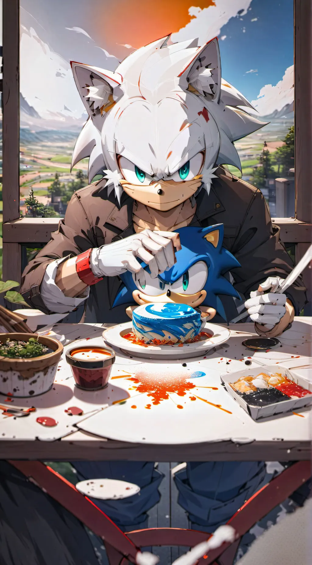 ai character: pax in hh background