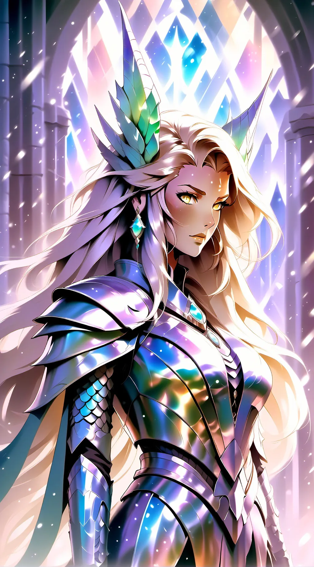 ai character: Elara background
