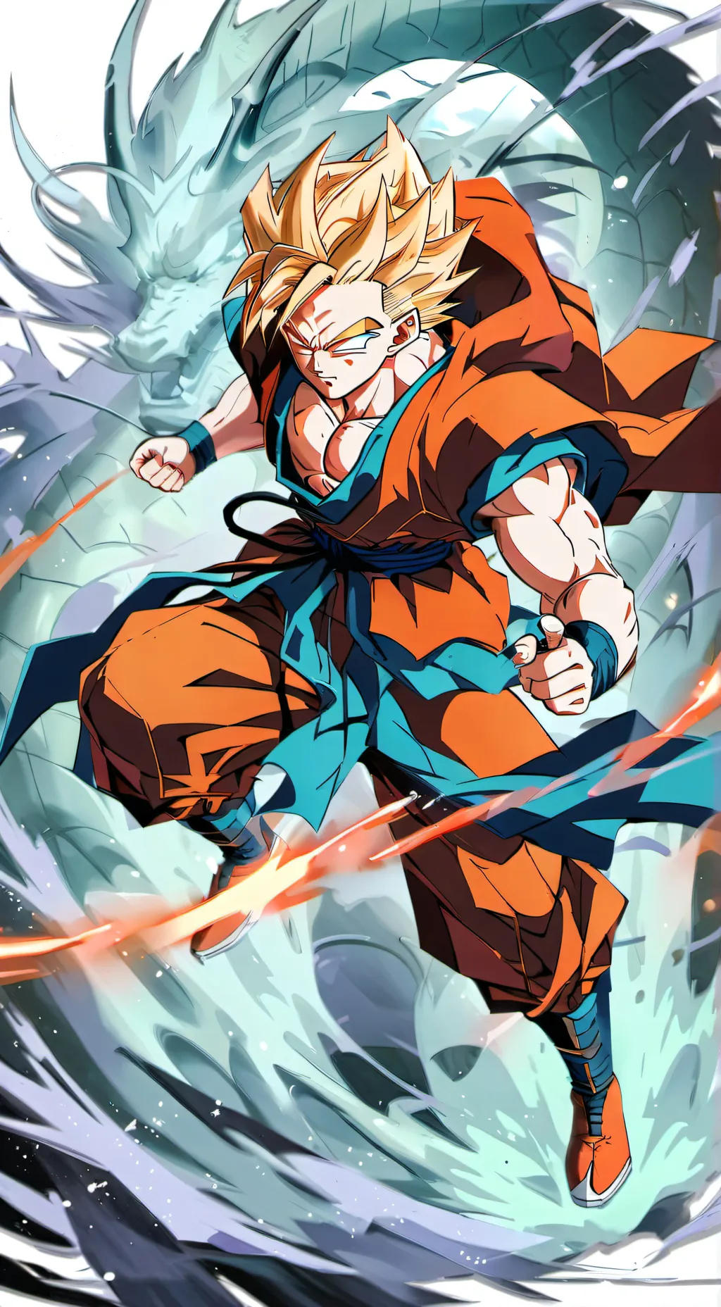 ai character: Gohan  background