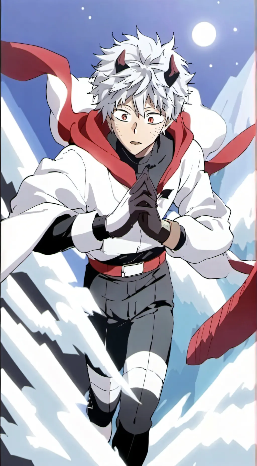 ai character: Dabi/touya  background