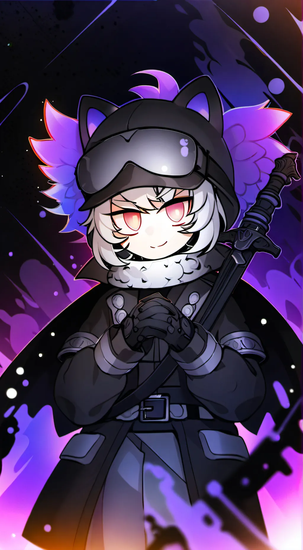 ai character: Shark Drone N background