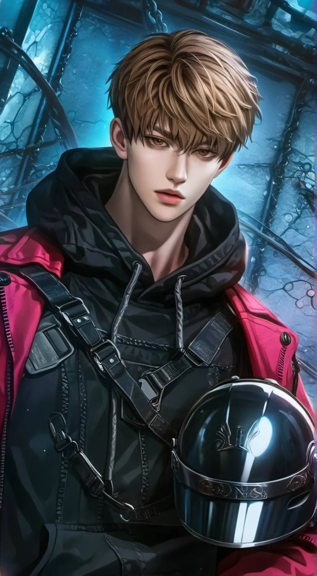 ai character: Chester background