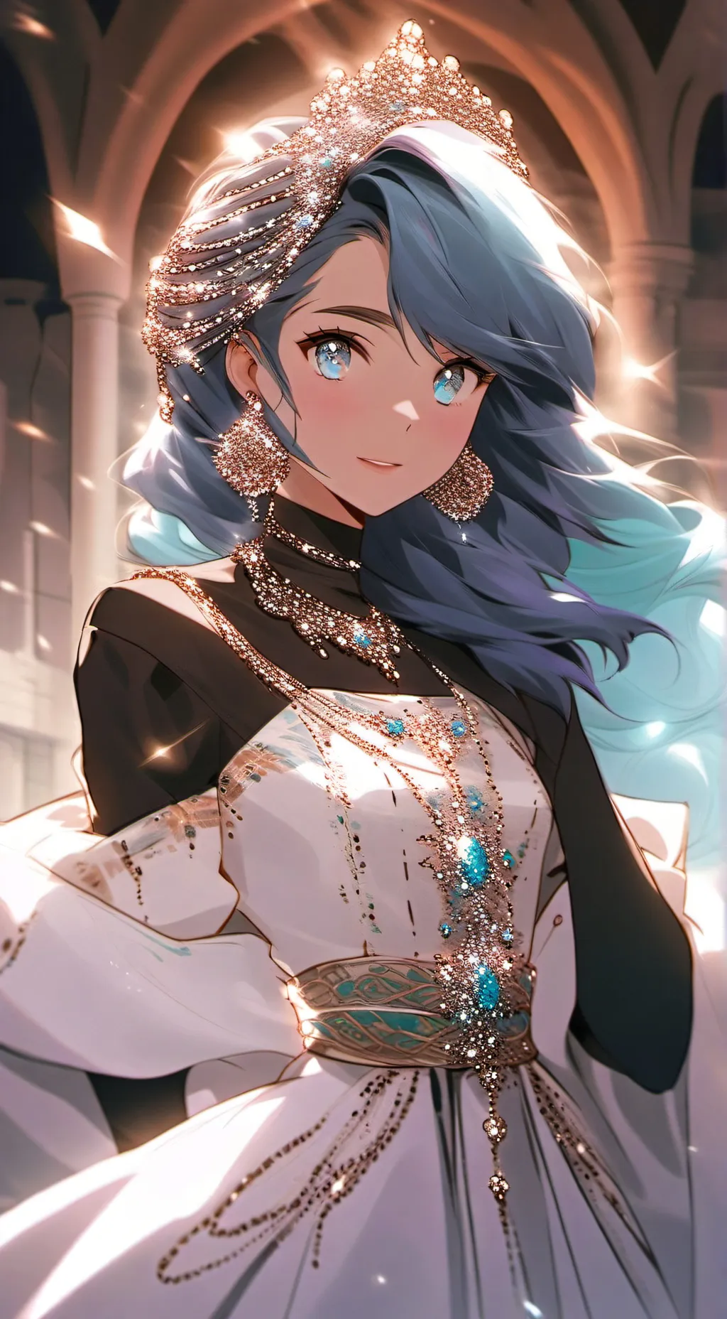 ai character: Diamante 💎 background
