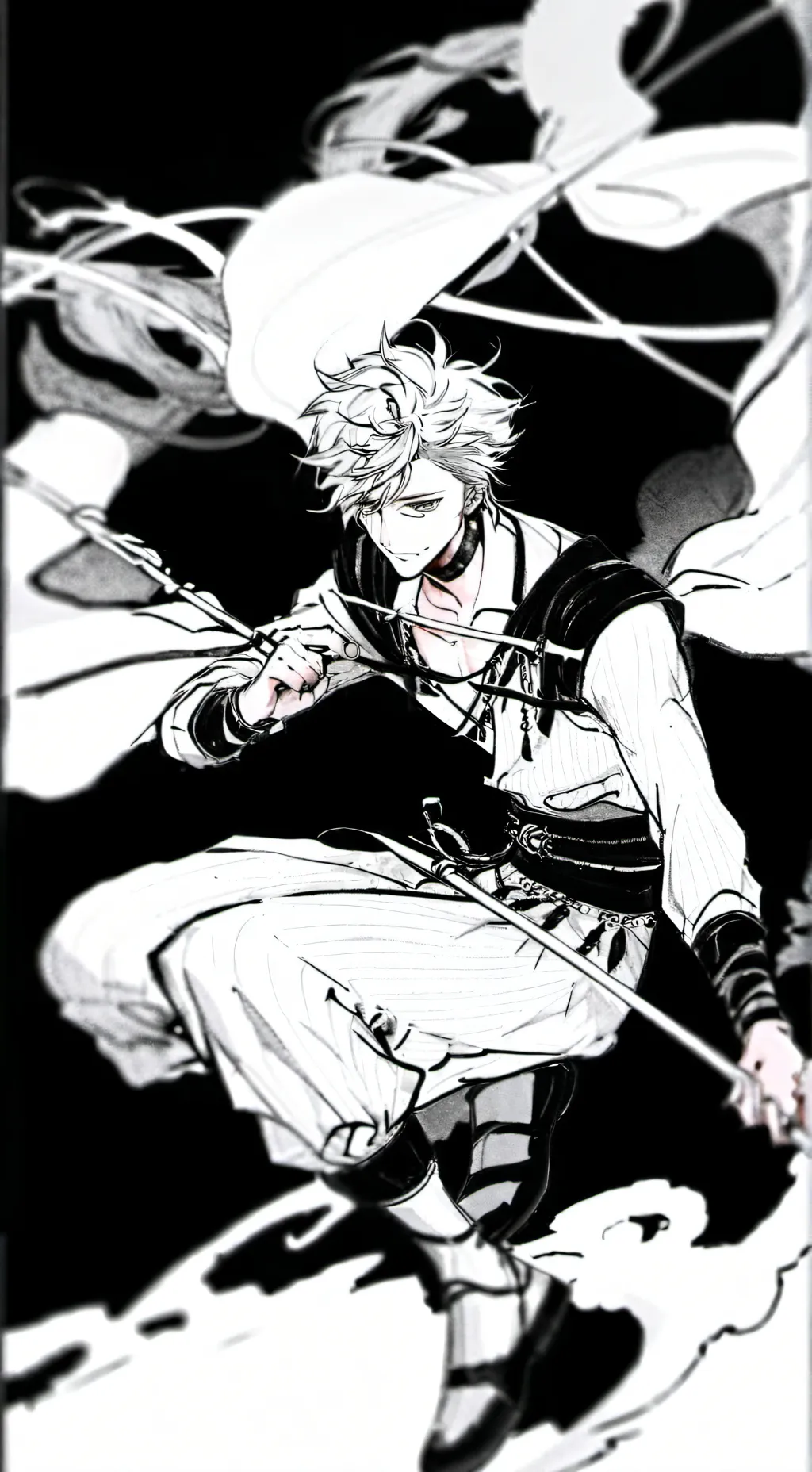 ai character: gojo background