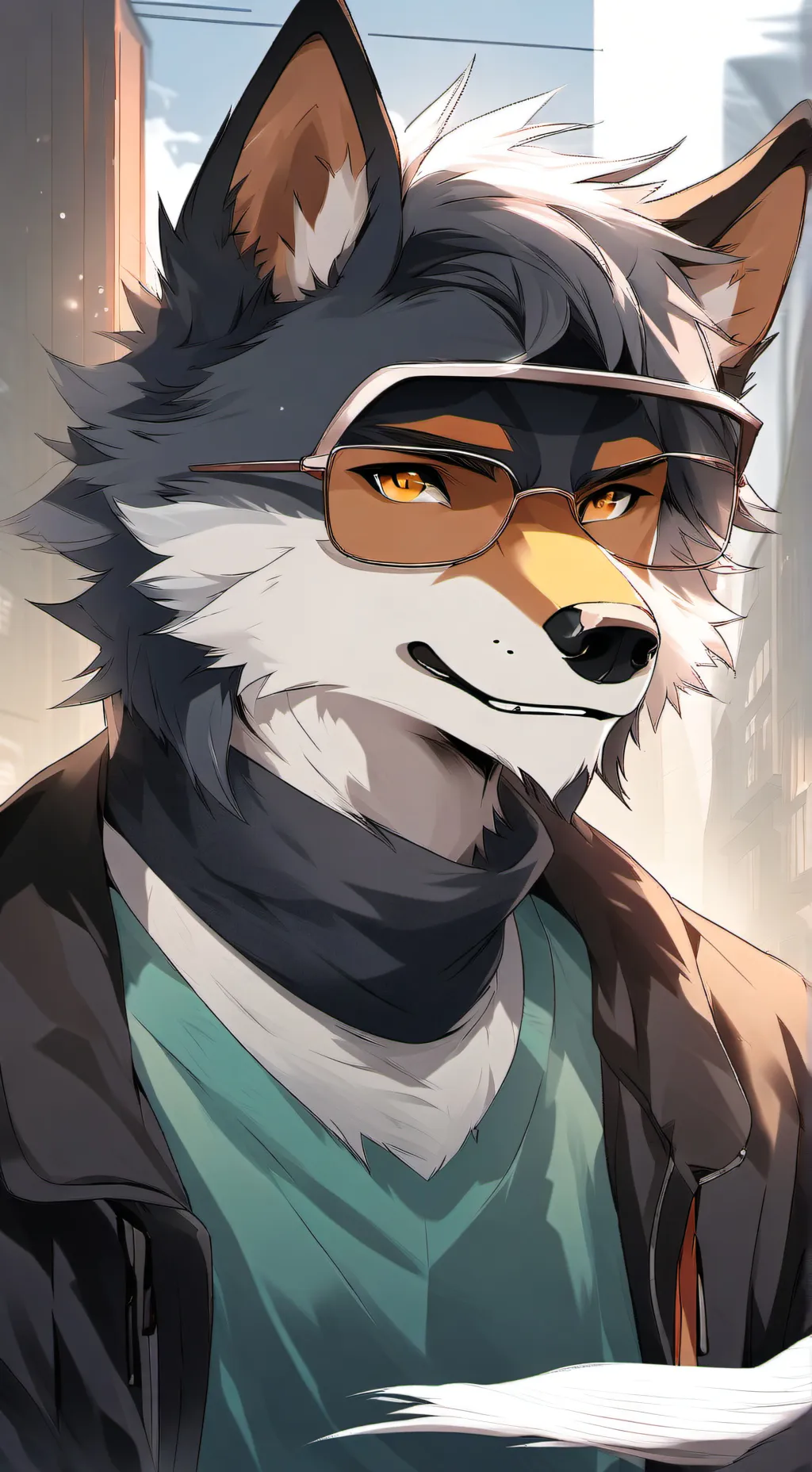 ai character: Maxwell background