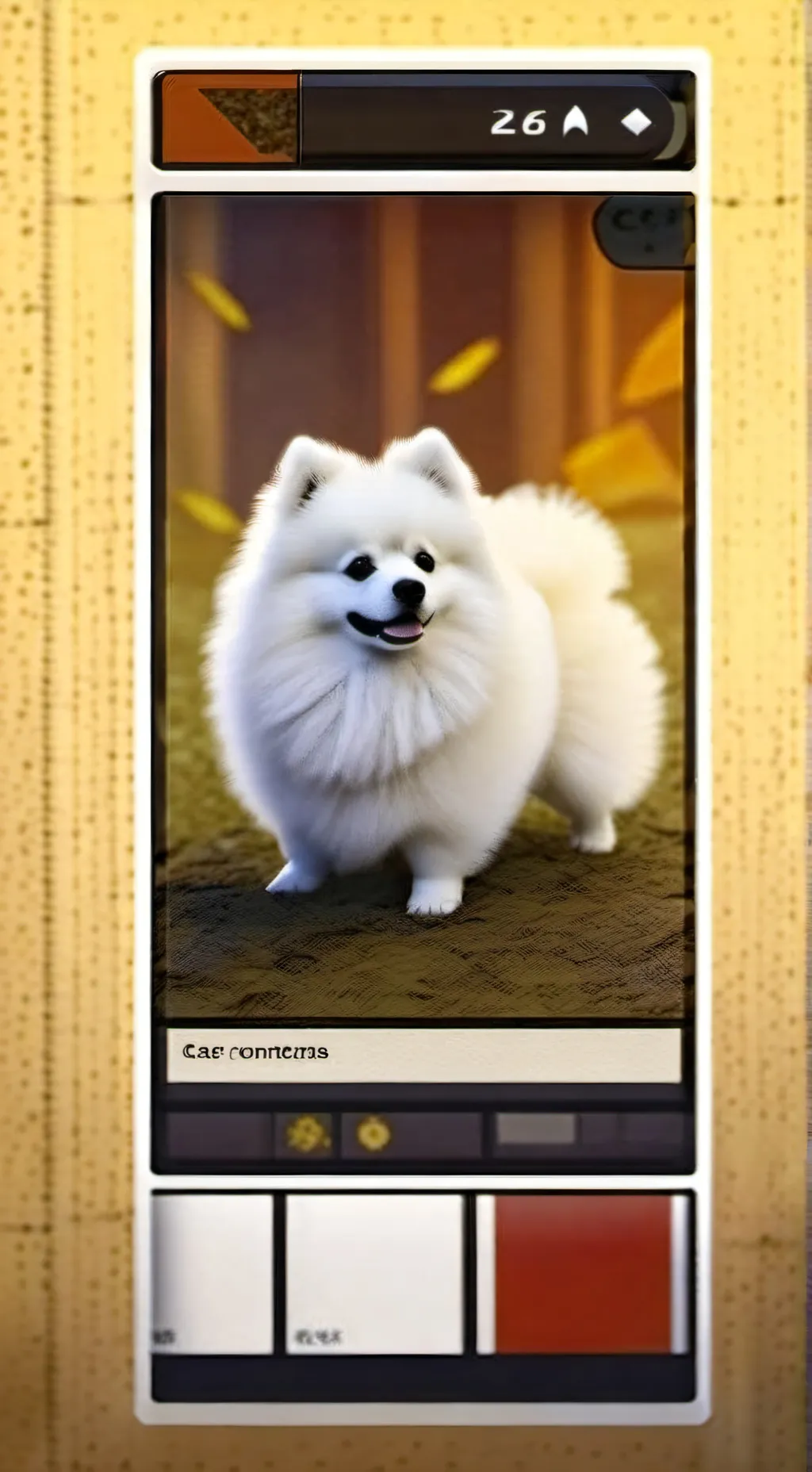 ai character: gabe the dog background