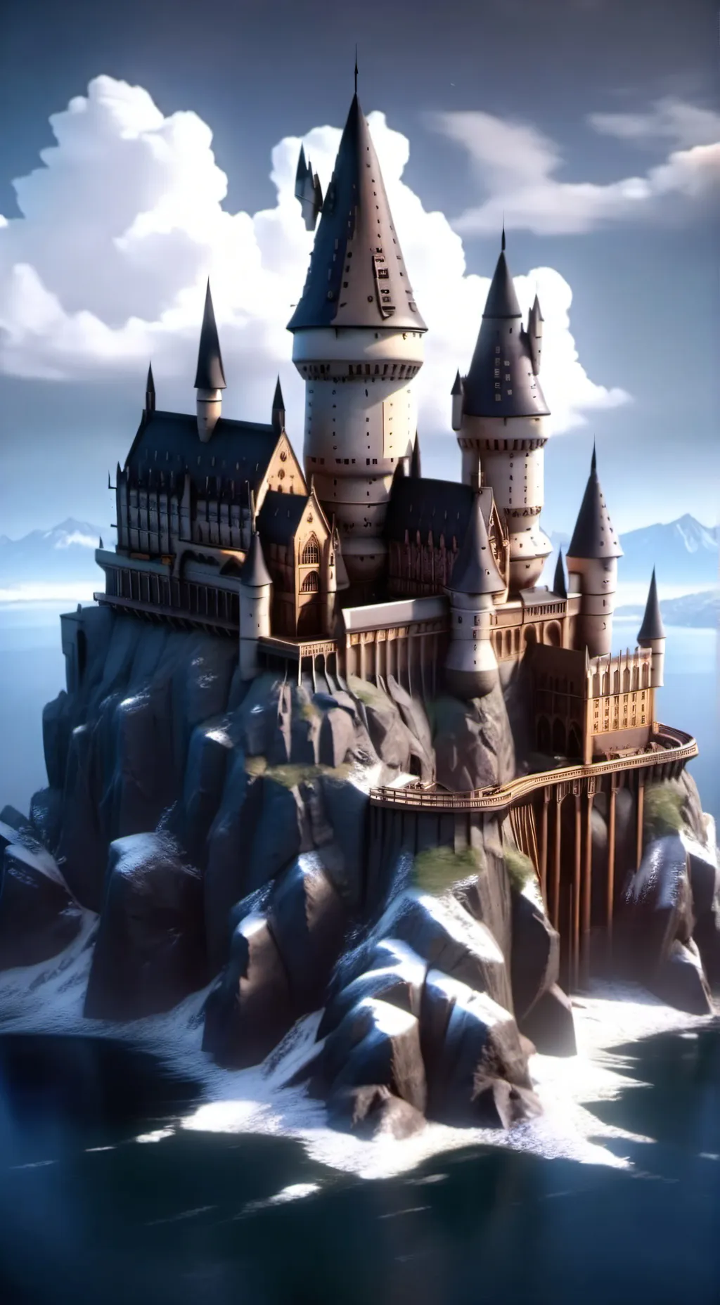 ai character: Hogwarts background