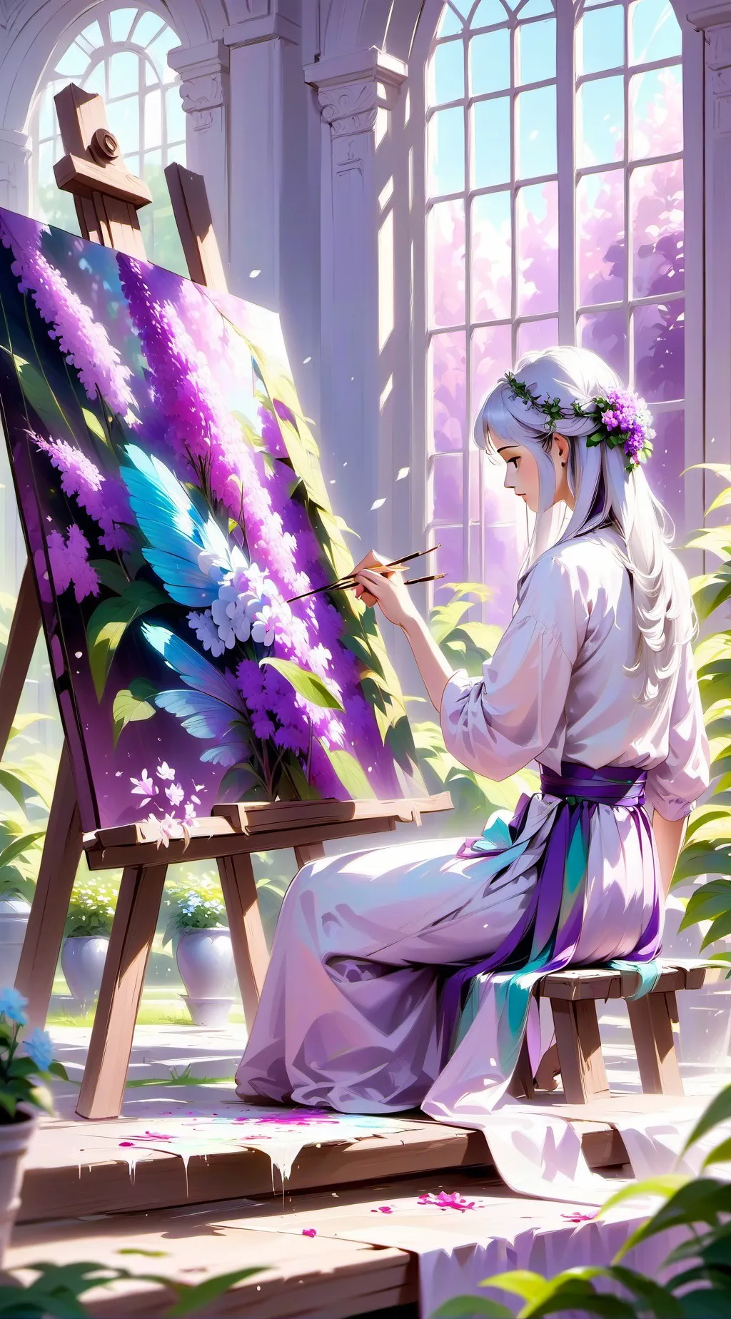 ai character: Lola background