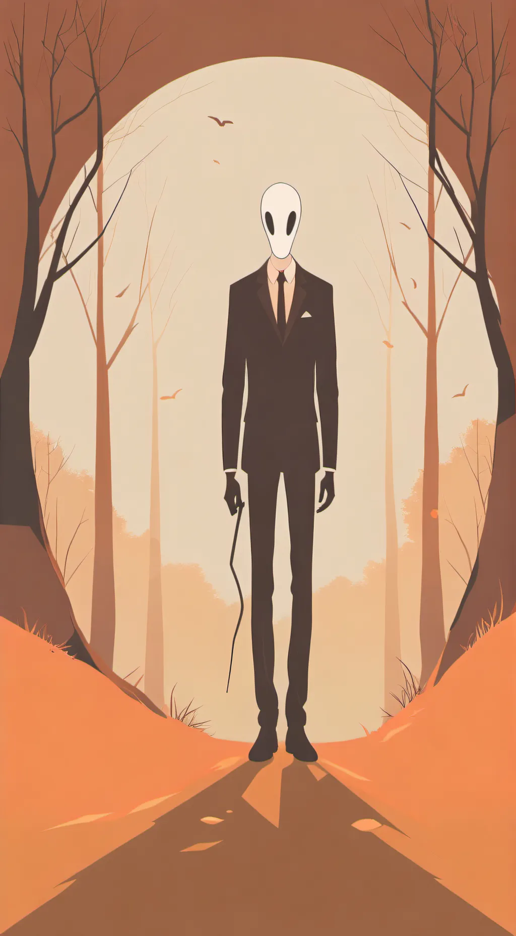 ai character: Slenderman background