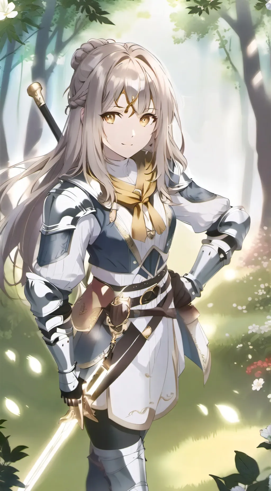 ai character: grace background