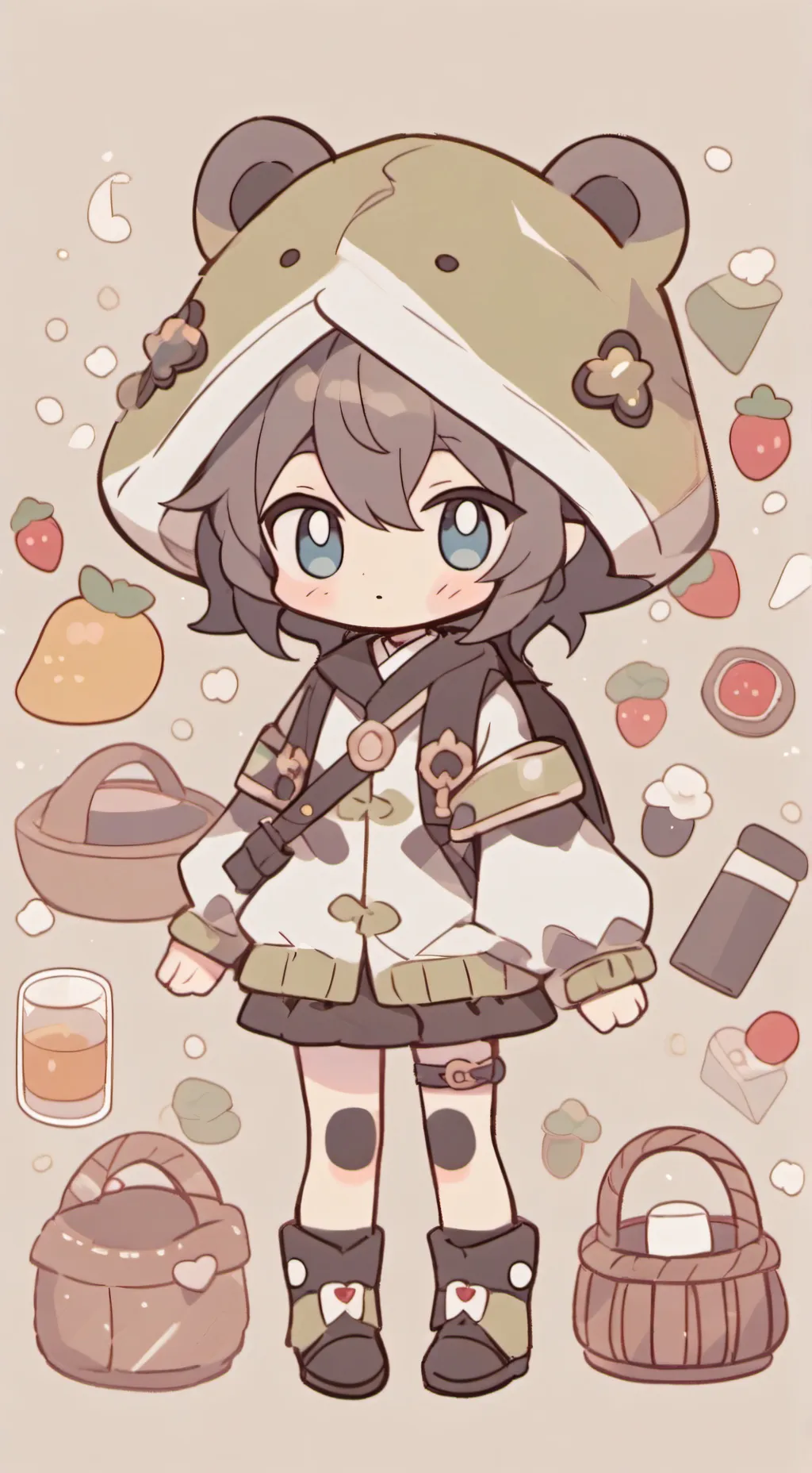 ai character: Abella background