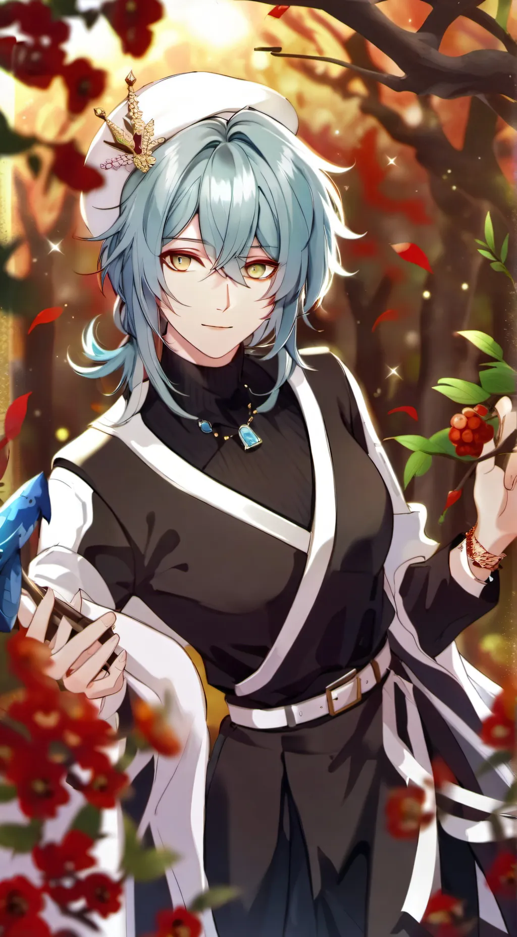 ai character: lily background