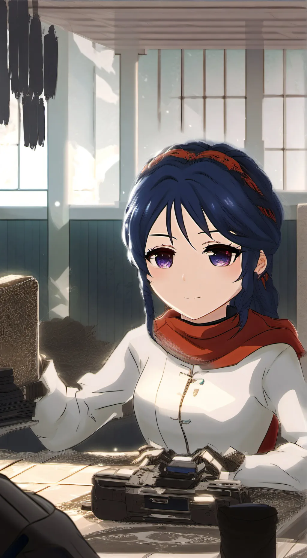 ai character: Mita background