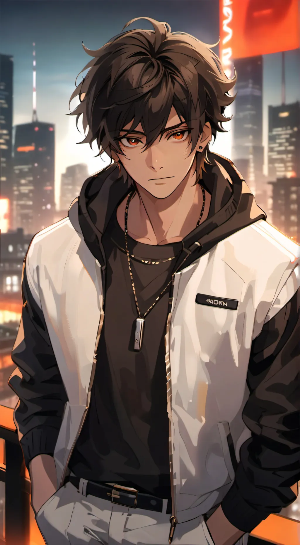 ai character: Evan background