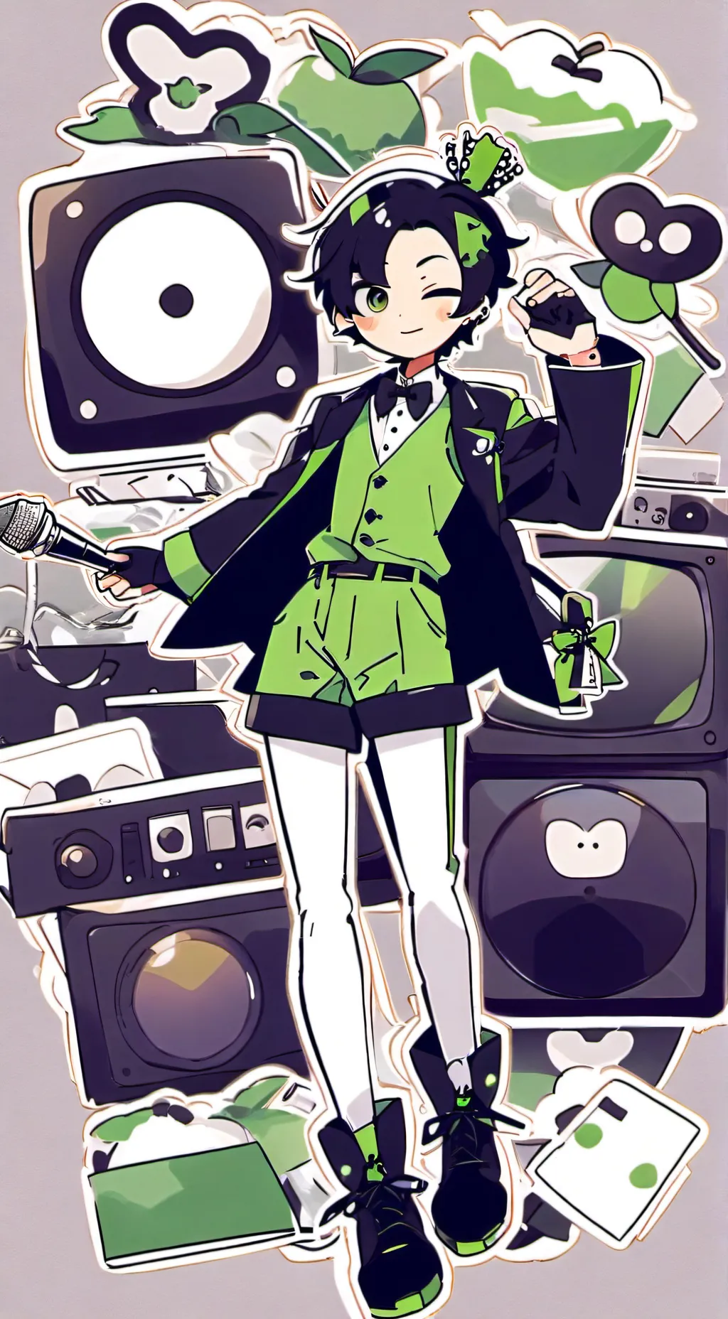 ai character: Vee — DW background