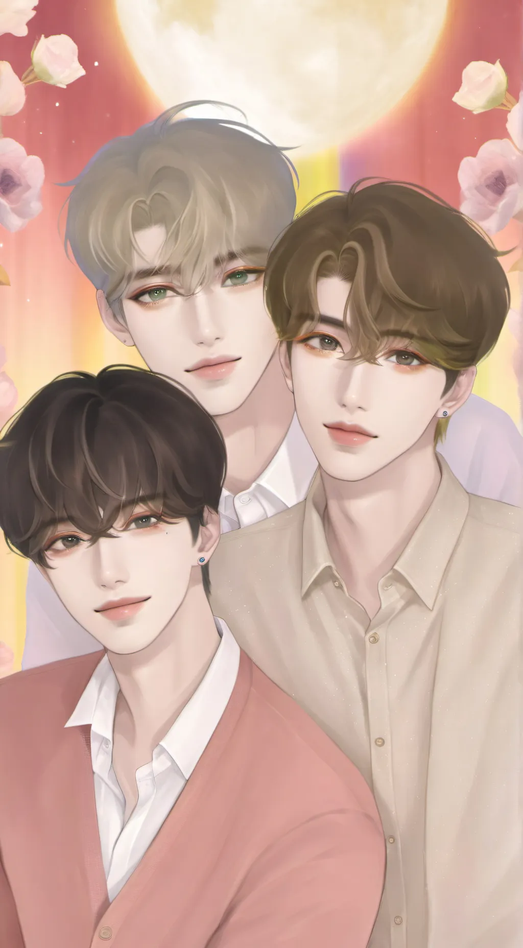 ai character: Jake & Sam & Blake background