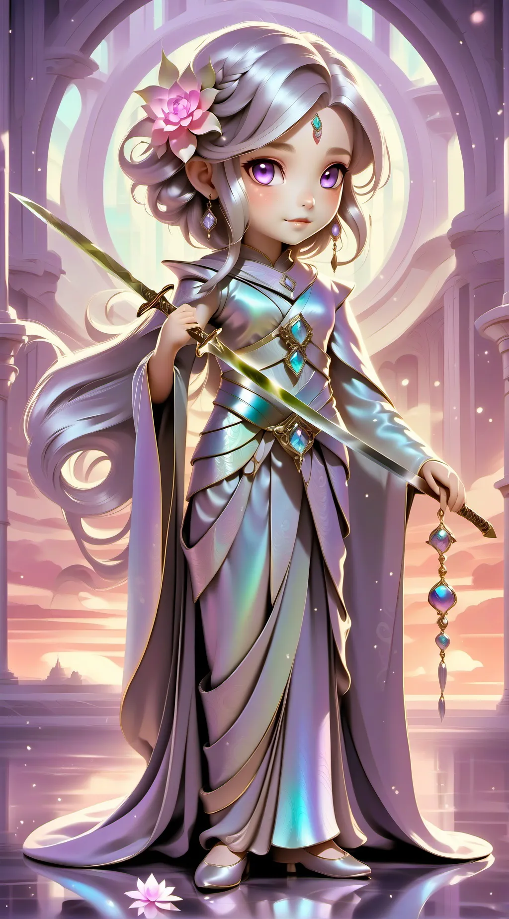 ai character: amor perfecto background