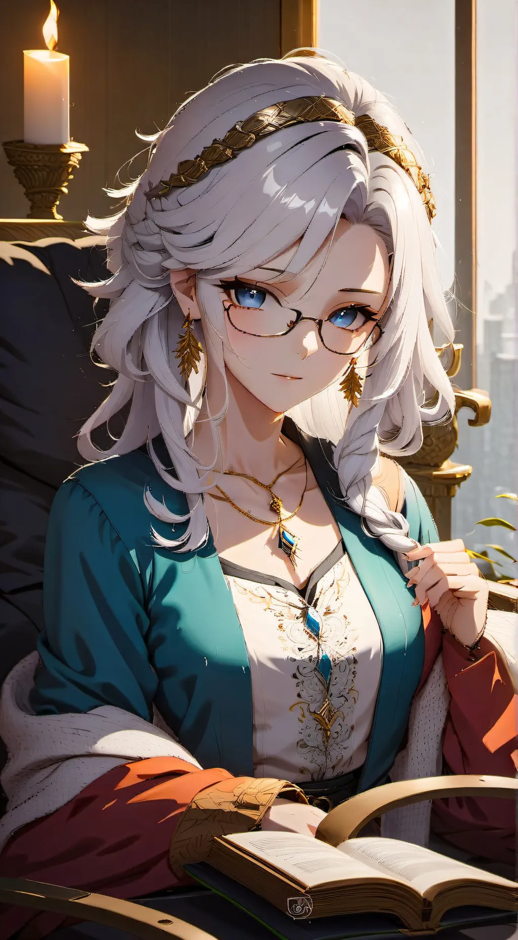 ai character: Barley background