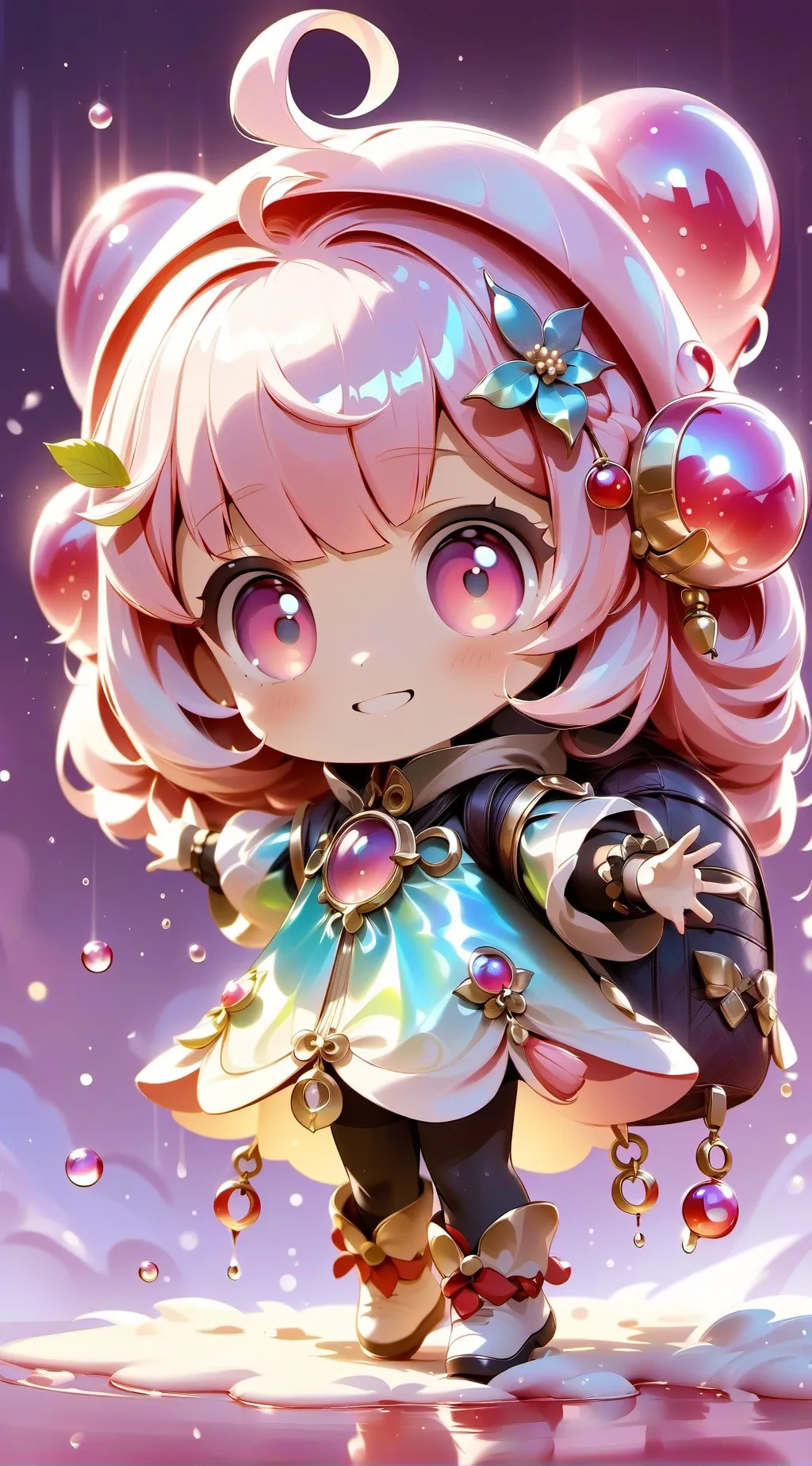 ai character: cherry bom x you background