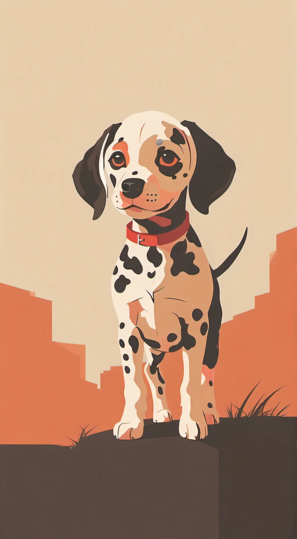 ai character: Marley The Pup background