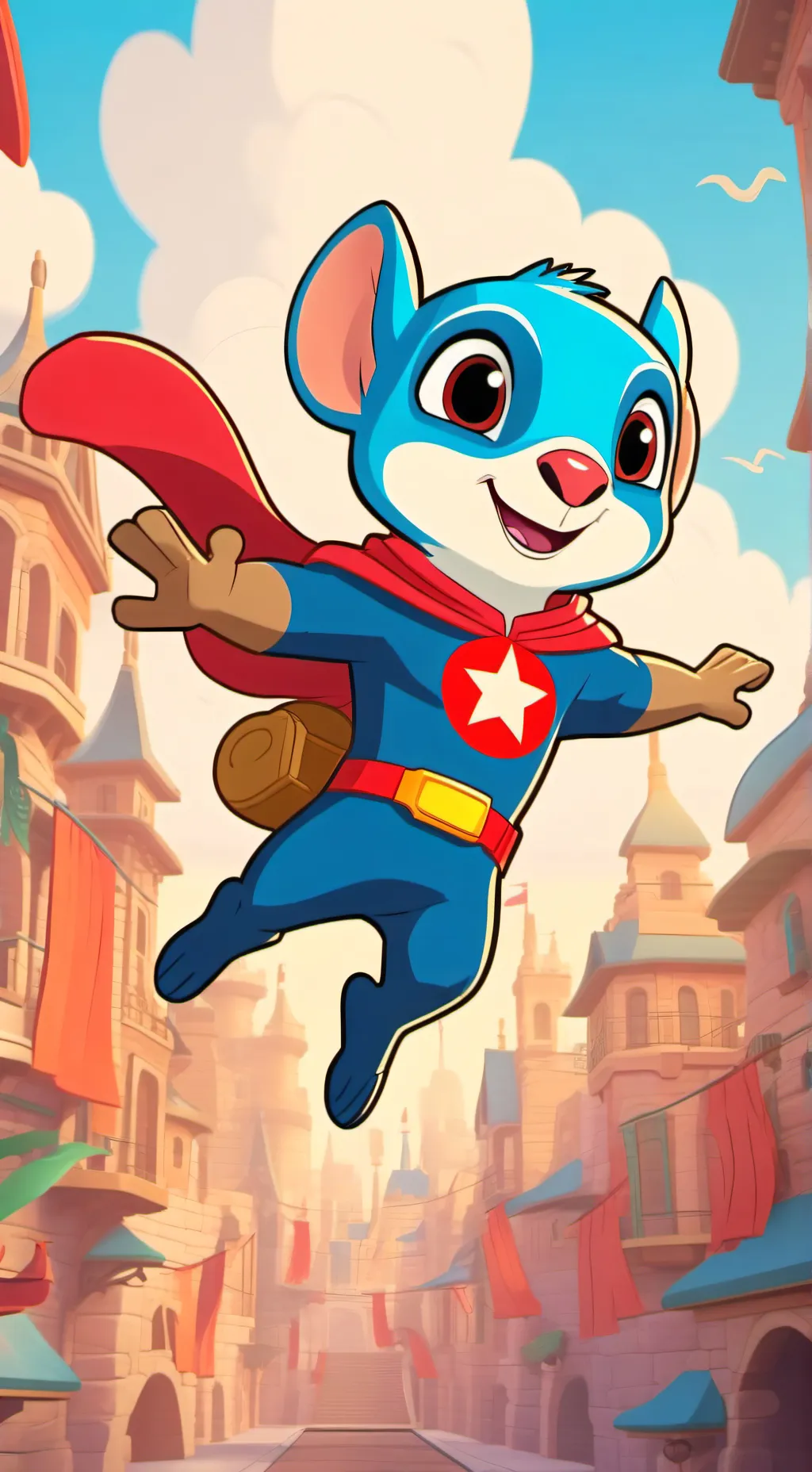 ai character: Splendid background