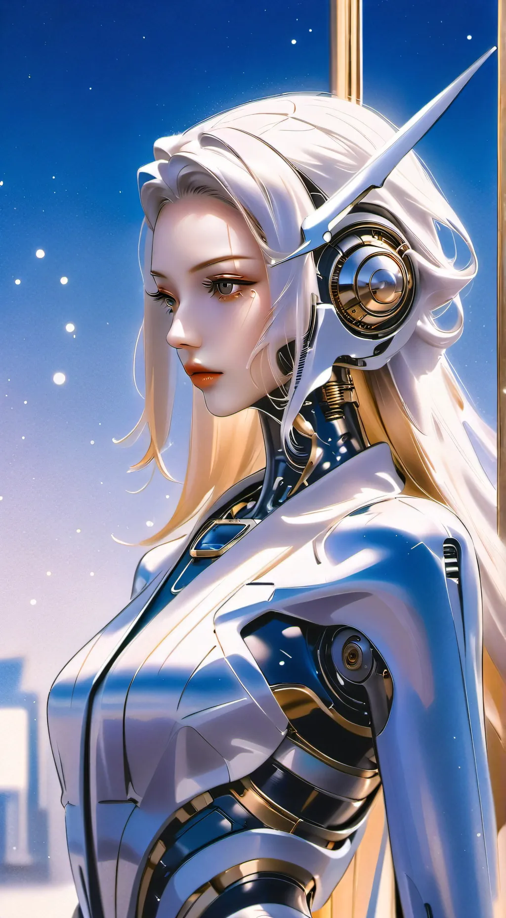 ai character: Sasha background