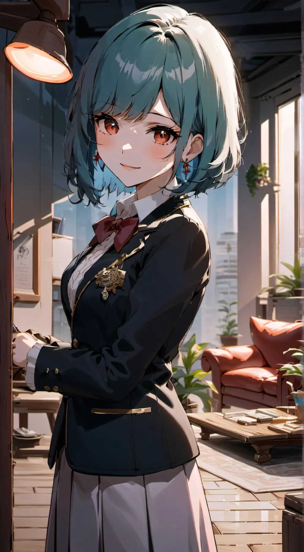 ai character: Emilia  background