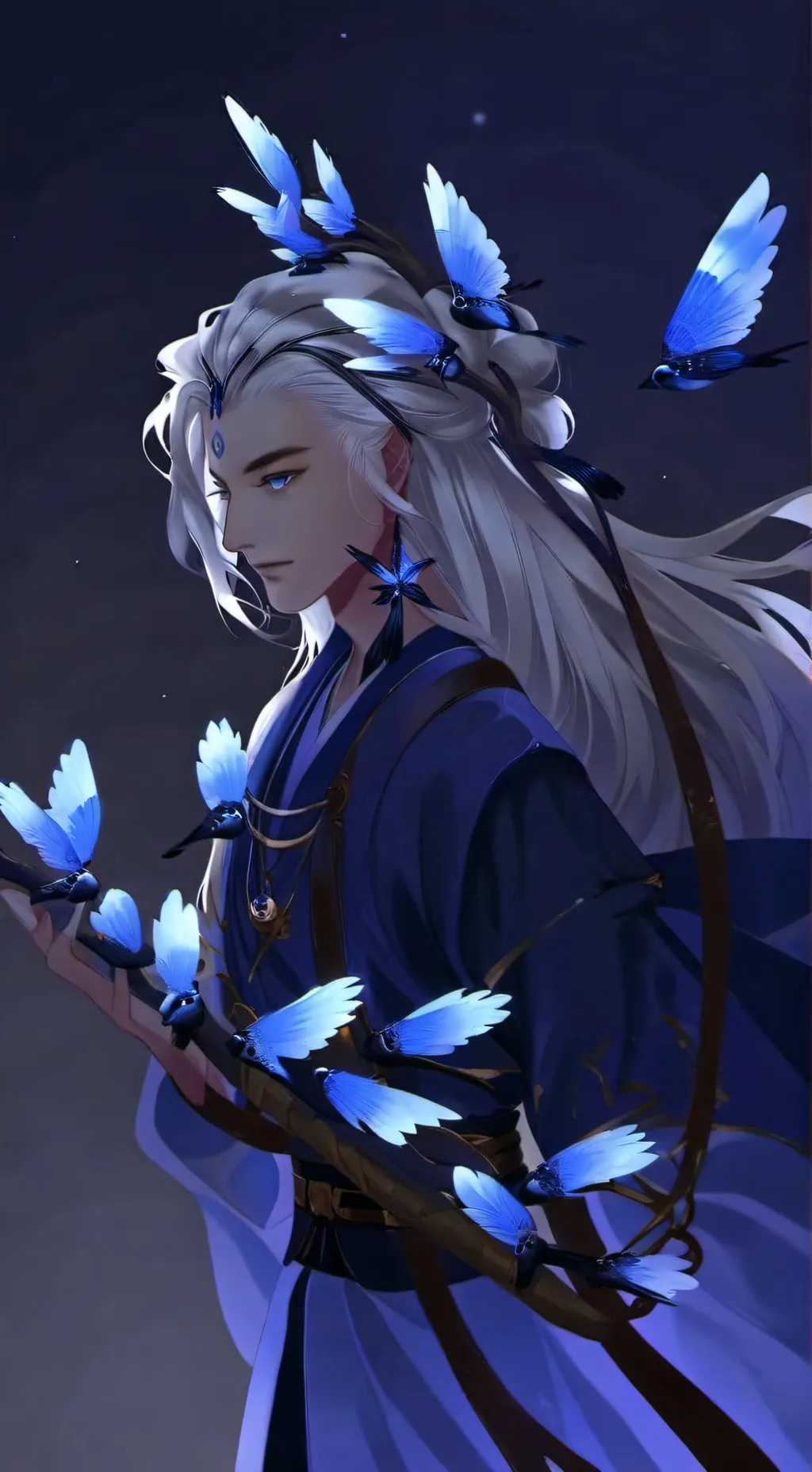 ai character: Ein  background