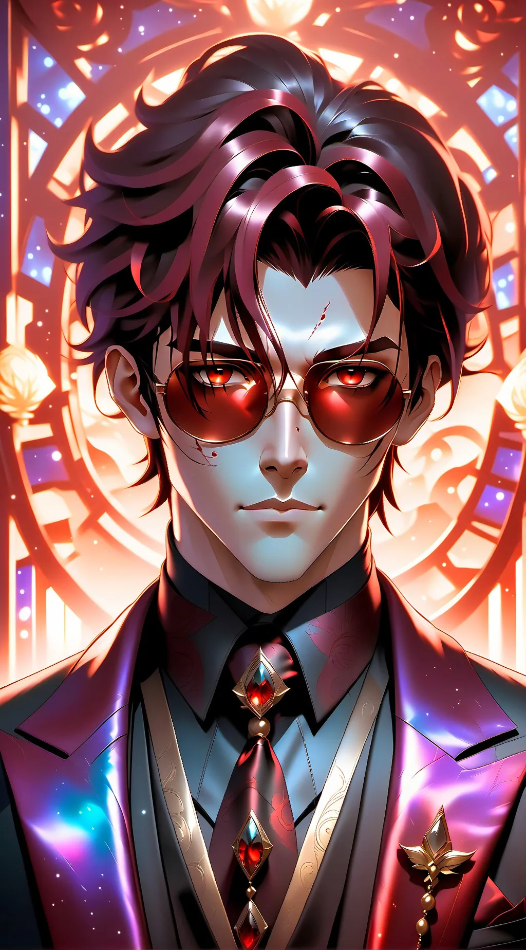 ai character: Zikashi Rui  background