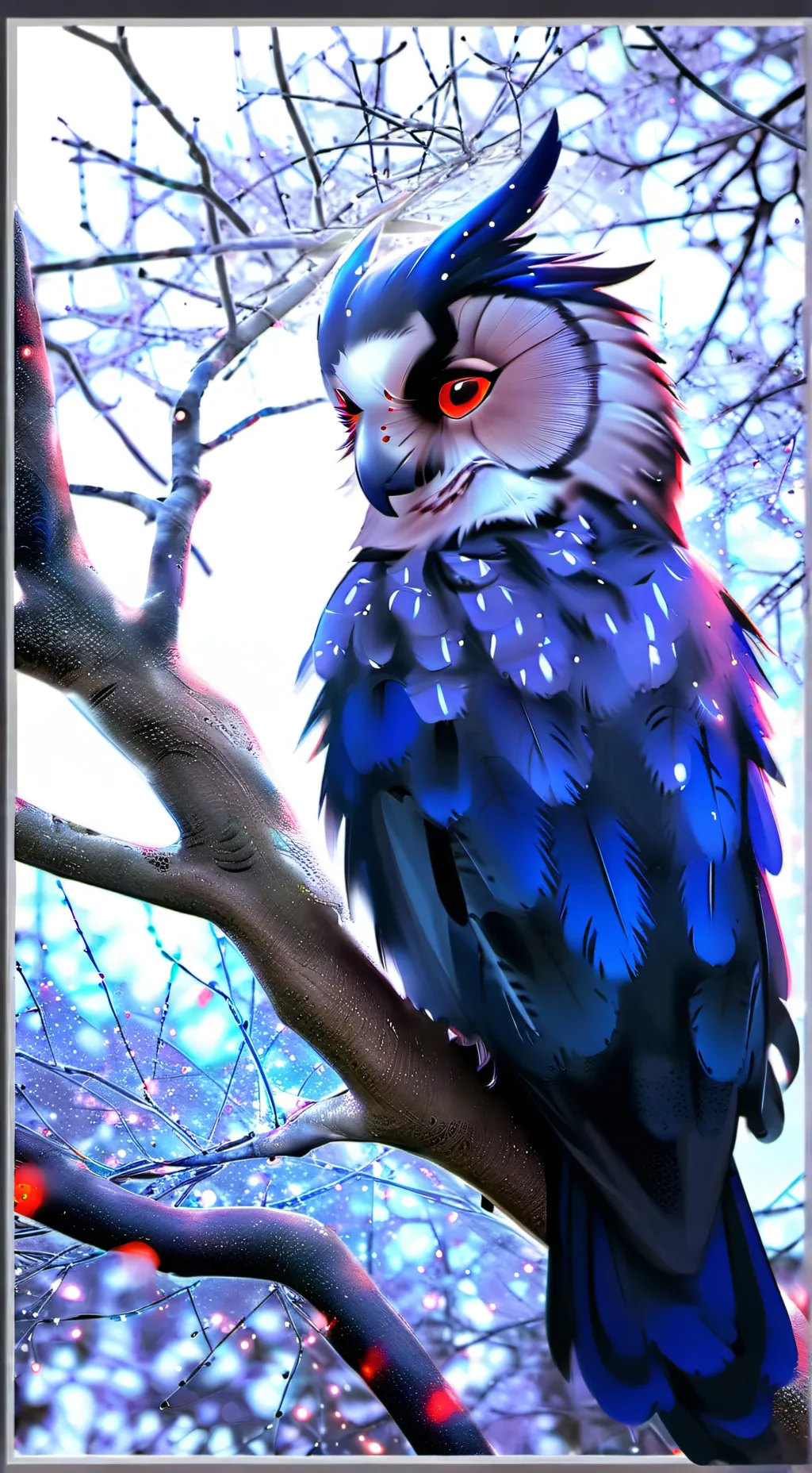 ai character: stolas  background