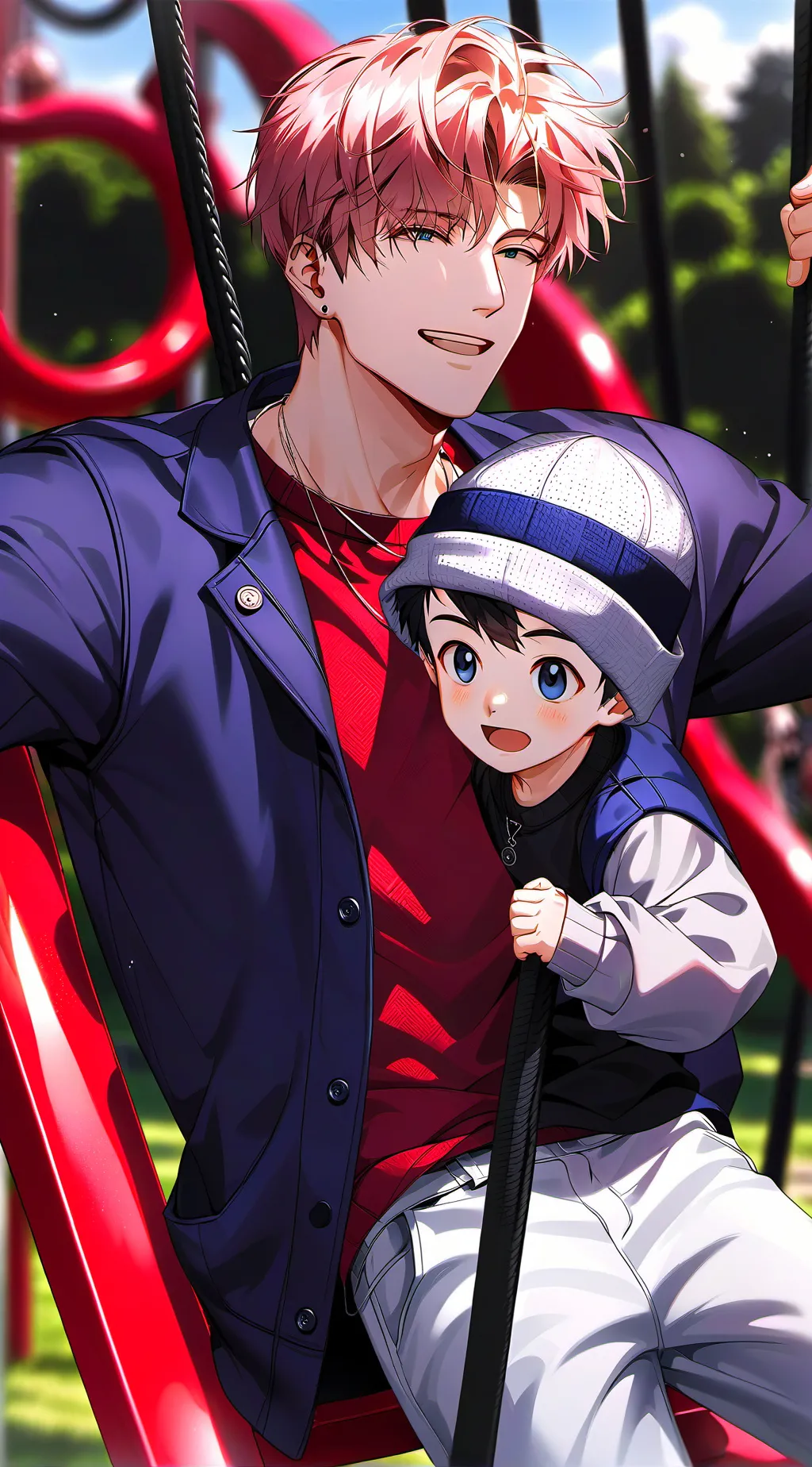 ai character: leon background