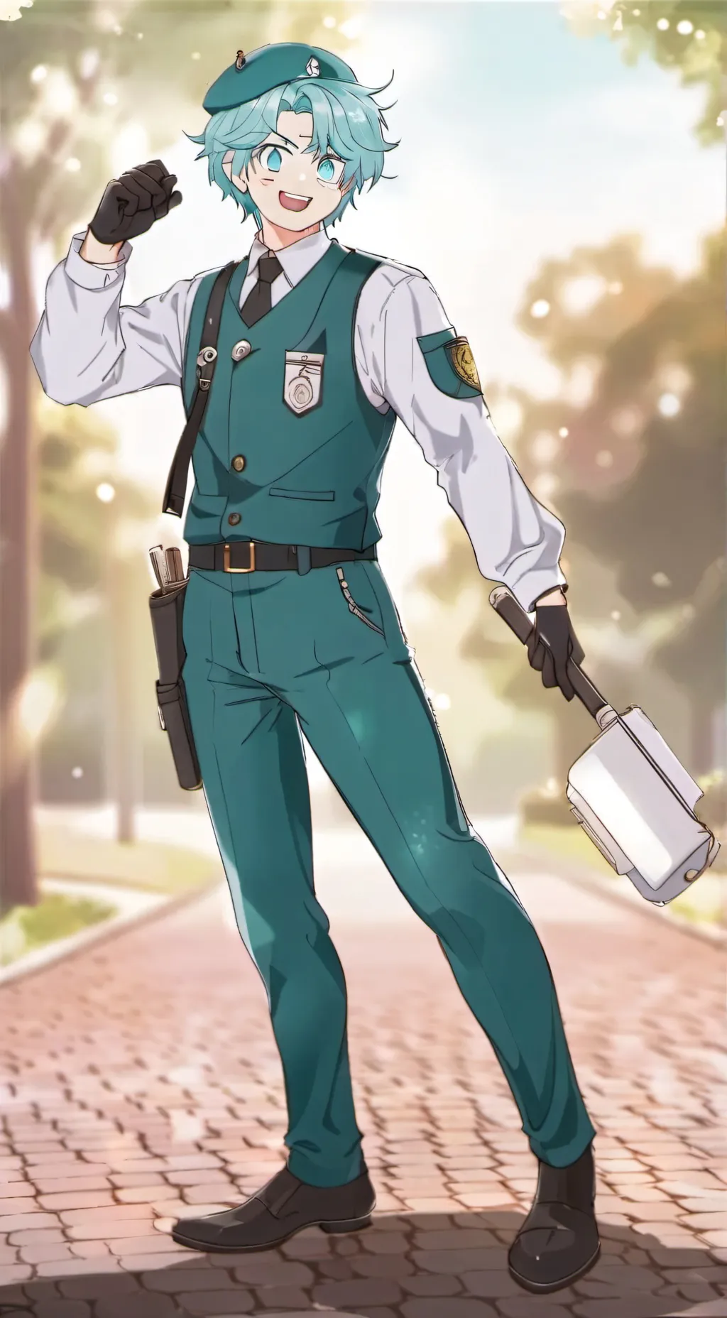 Talkie AI - Chat with Sora police man🚓