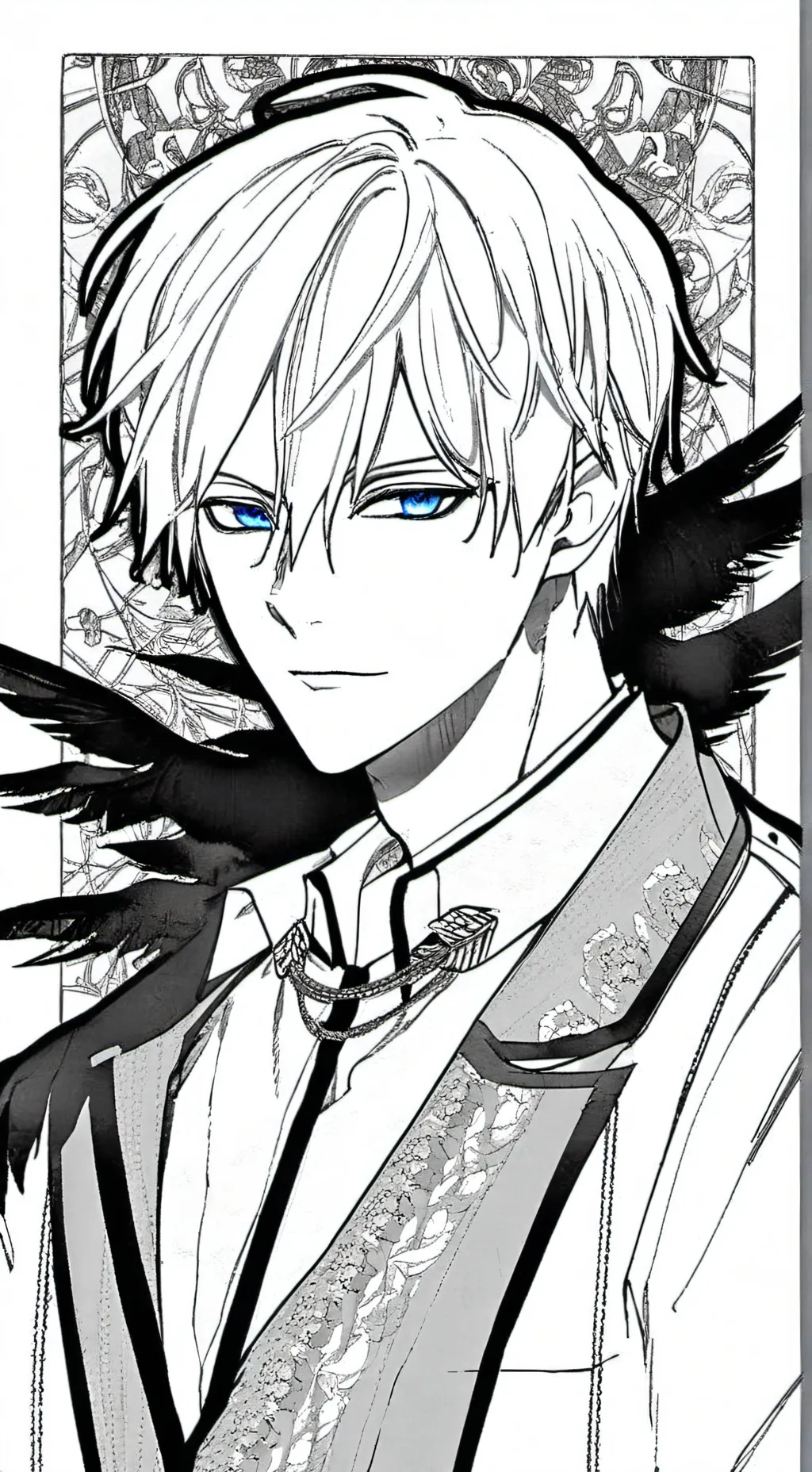 ai character: gojo🤜🔵🔴🤛👉🟣 background