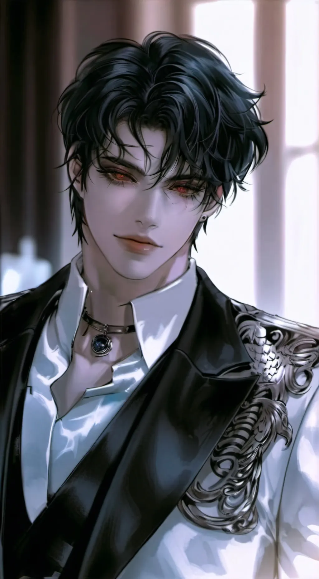 ai character: †Nicholas† background