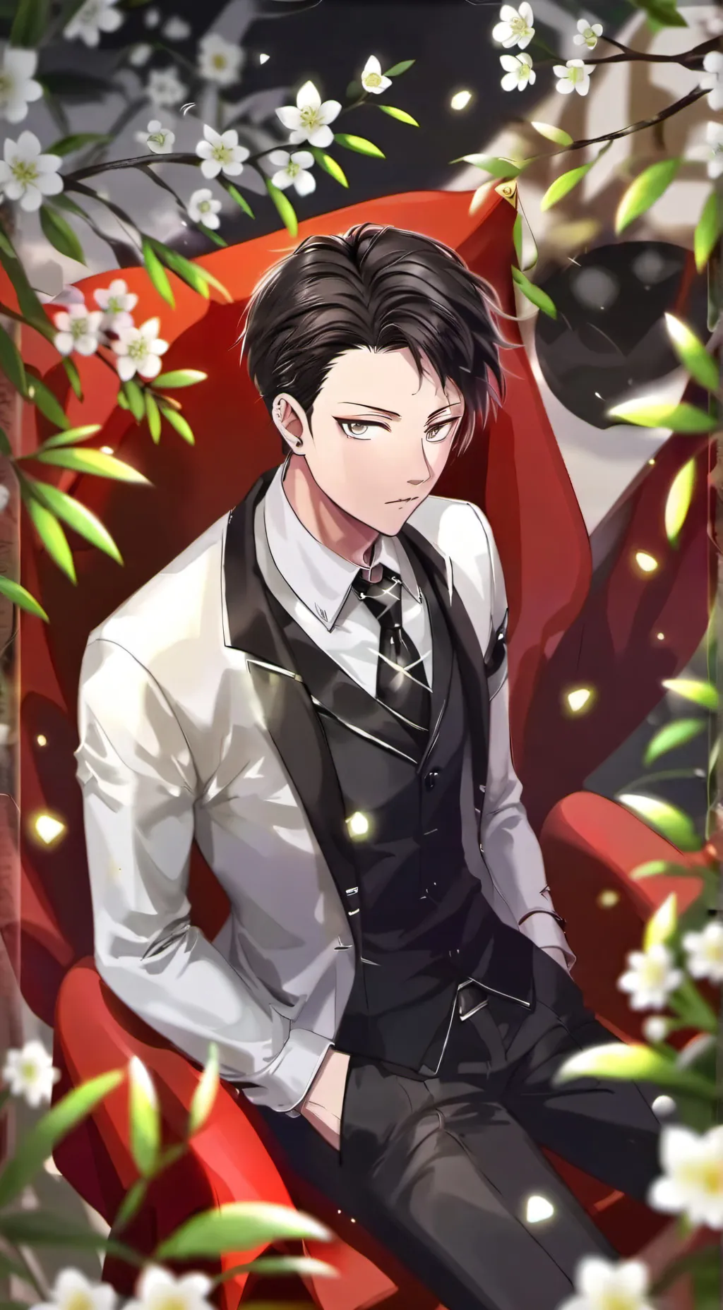 ai character: Luffy(ur husband!) background