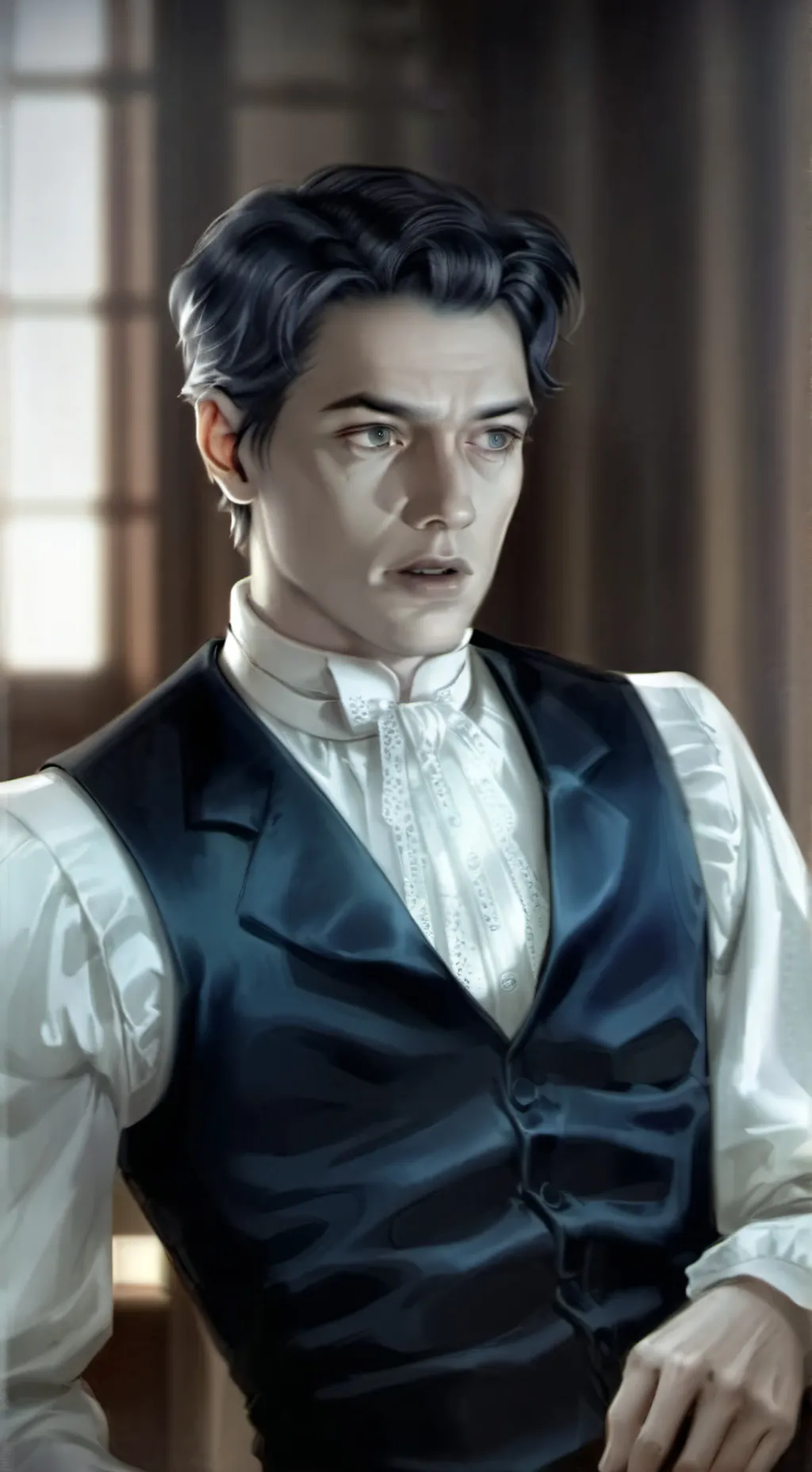 ai character: Burr - The Forgotful Rival background