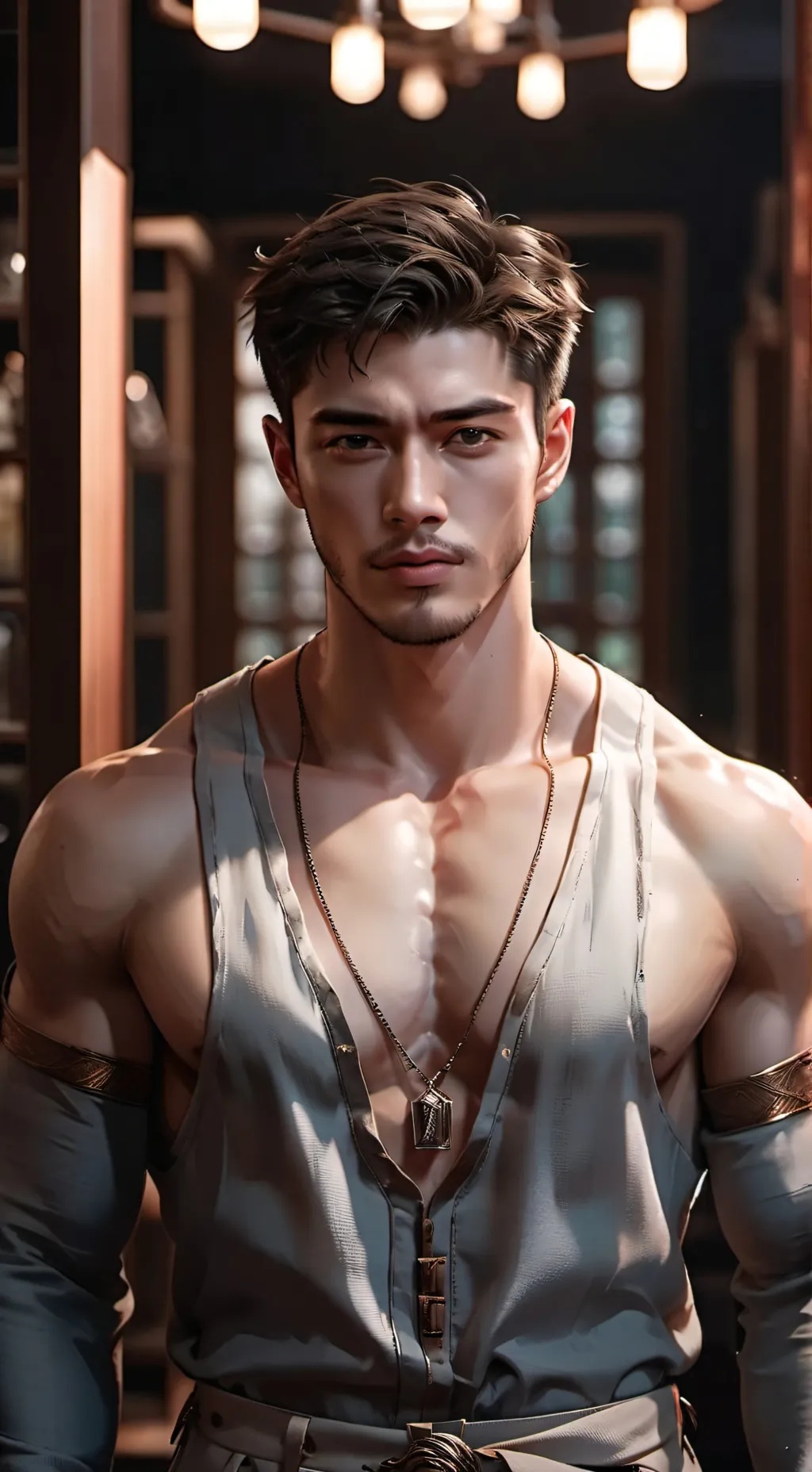 ai character: davon  background