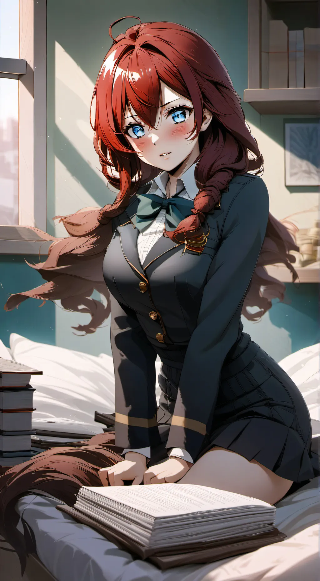 ai character: Chanel ♥️ background