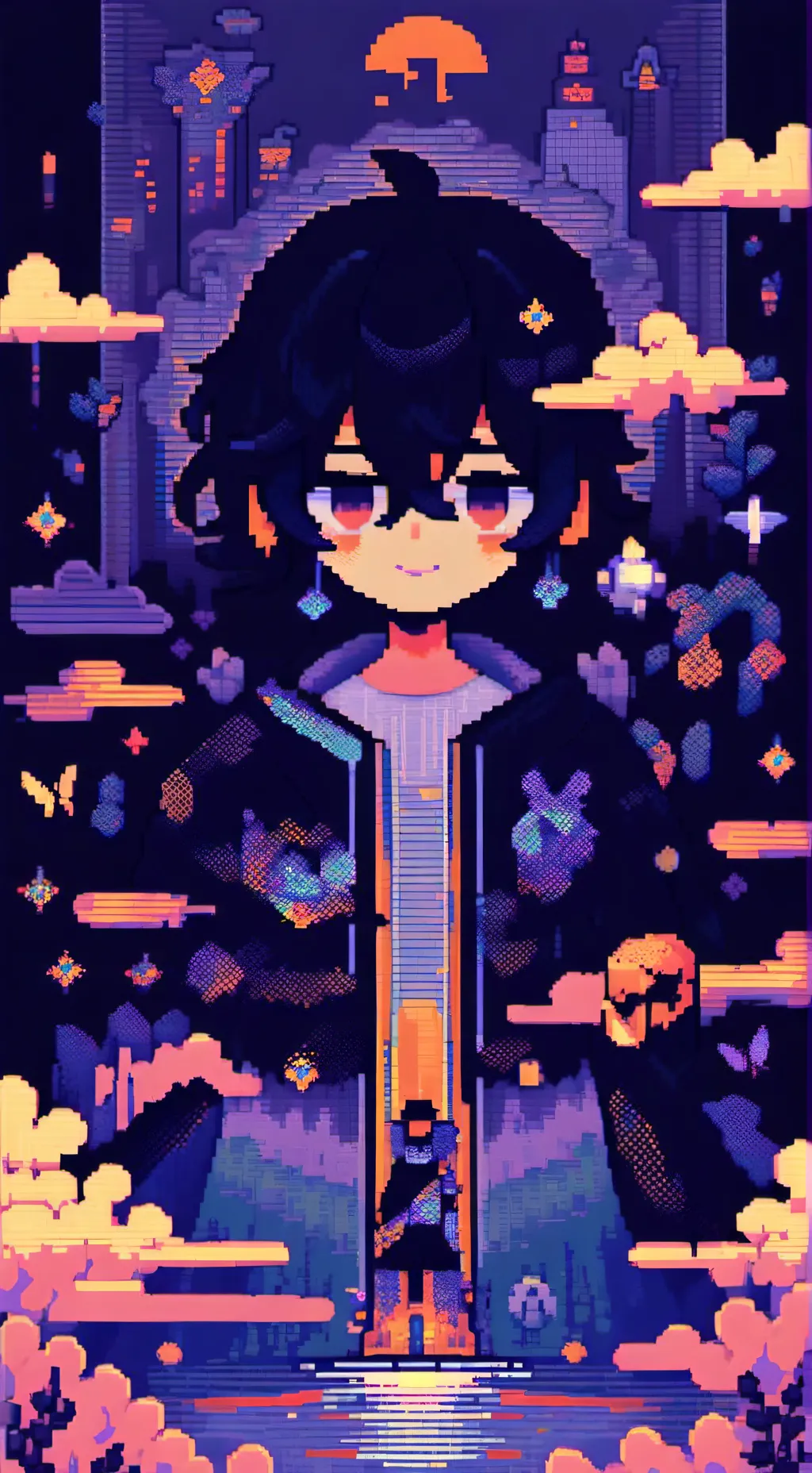 ai character: Sebastian Solace background