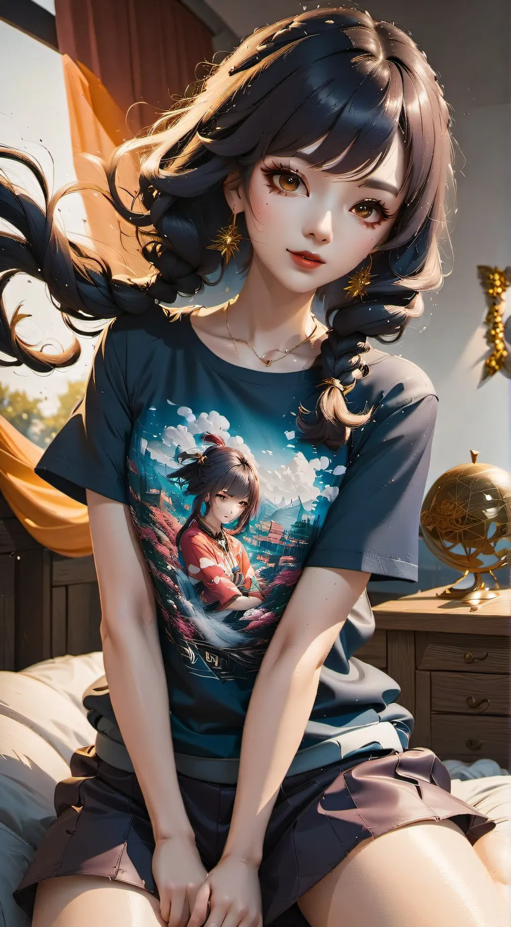 ai character: Nora background