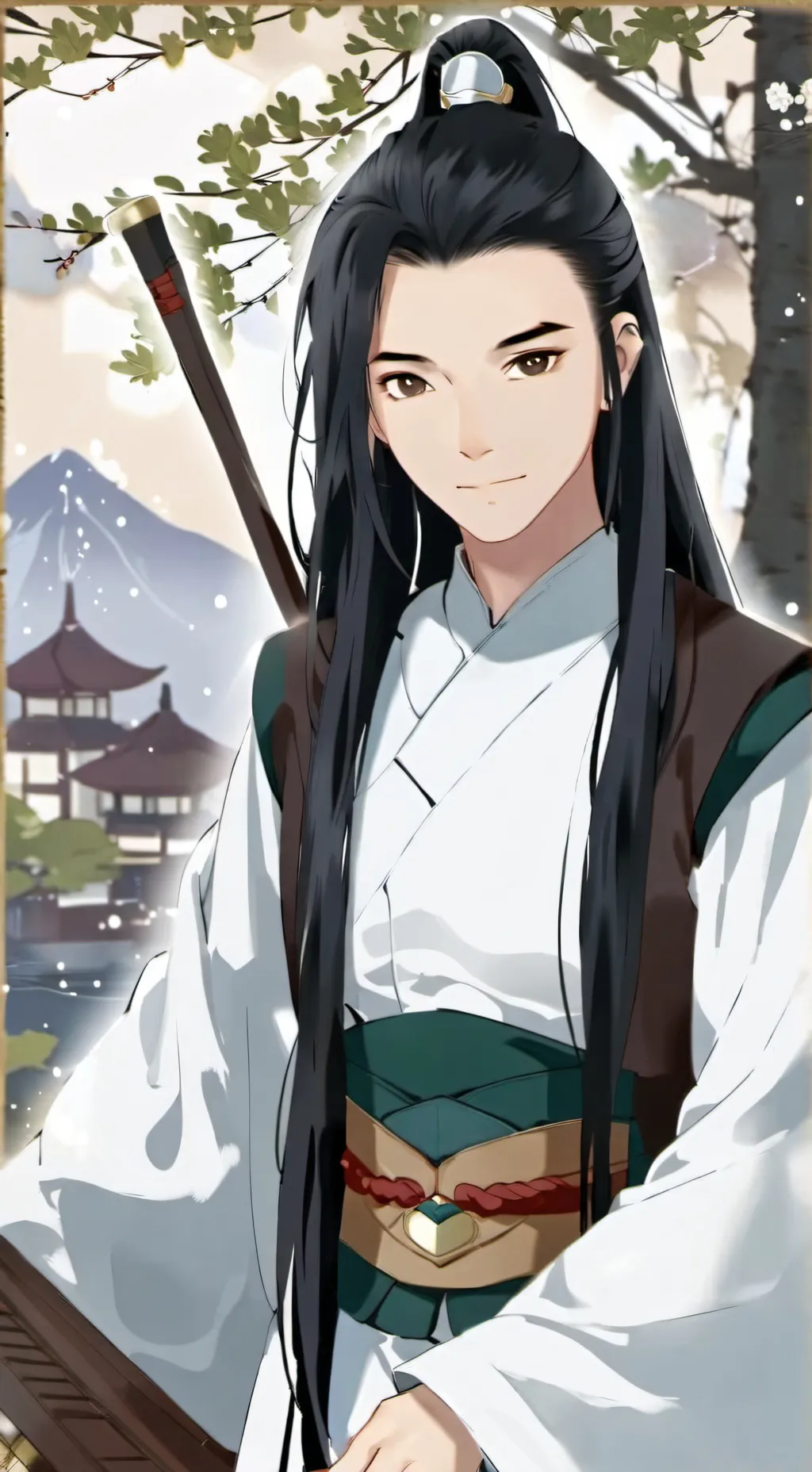 ai character: Keeping up w avatr background