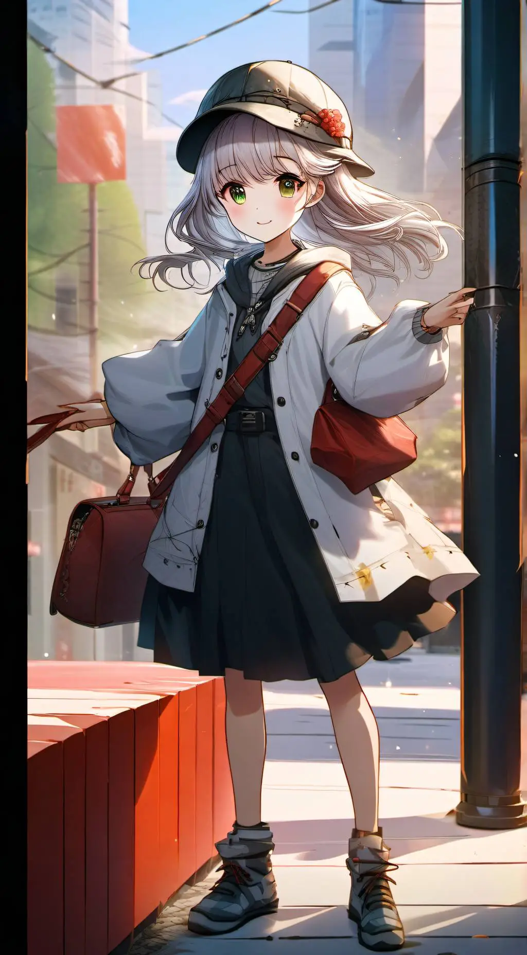 ai character: Giant Sarah background