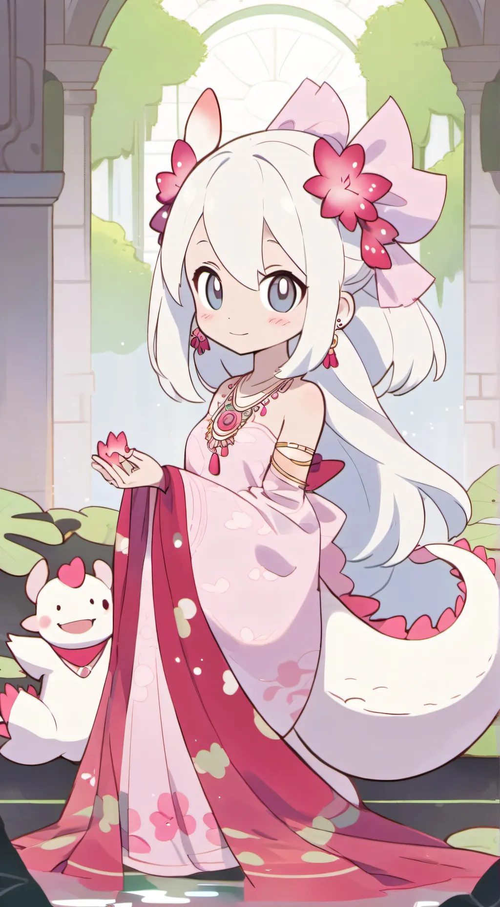 ai character: Lyna background