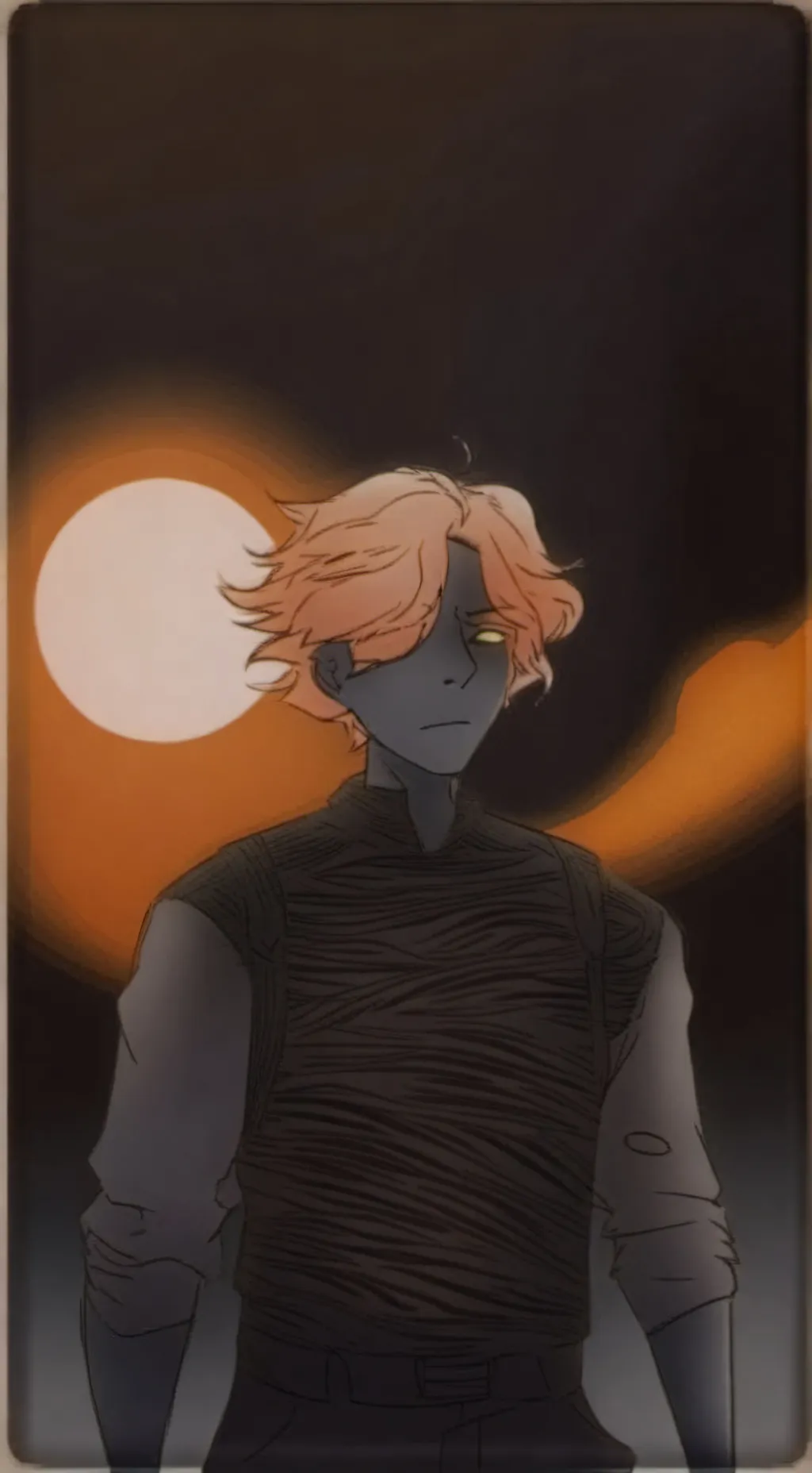 ai character: magmaboi background