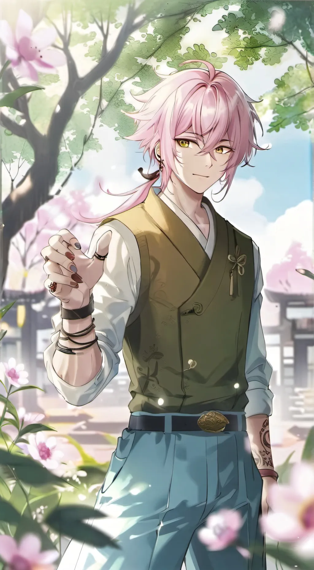 ai character: Sunkan background
